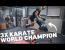 Jeff Chan) 이집트 가라데 챔피언과 스파링